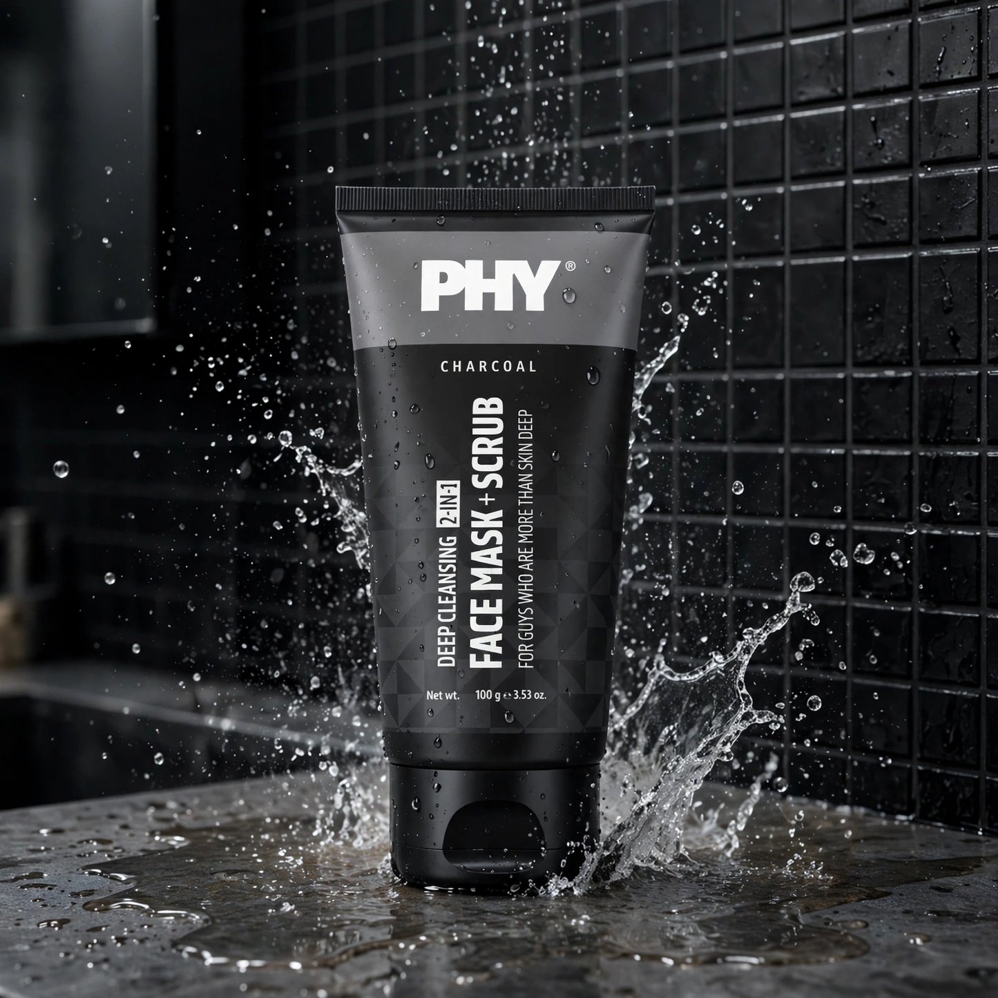PHY Charcoal Face Mask + Scrub