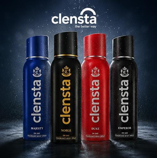 Clensta Deodorant Body Spray (150 ml) – Long Lasting Freshness | 2X Advance Formula | Single Pack