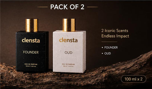 Clensta Luxury Perfume (100 ml × 2) Pack of 2