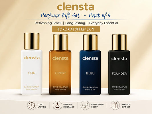 Clensta Luxury Collection Perfume Gift Set (Pack of 4)