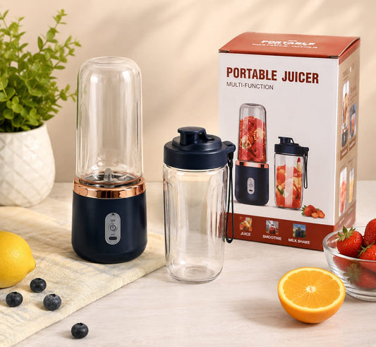 Portable USB Rechargeable Juicer Blender 400ml | Mini Personal Smoothie Maker