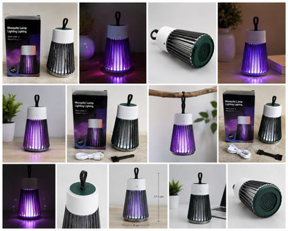 USB Rechargeable Mosquito Killer Lamp | Electric Mosquito Trap | Portable Insect Killer Night Lamp