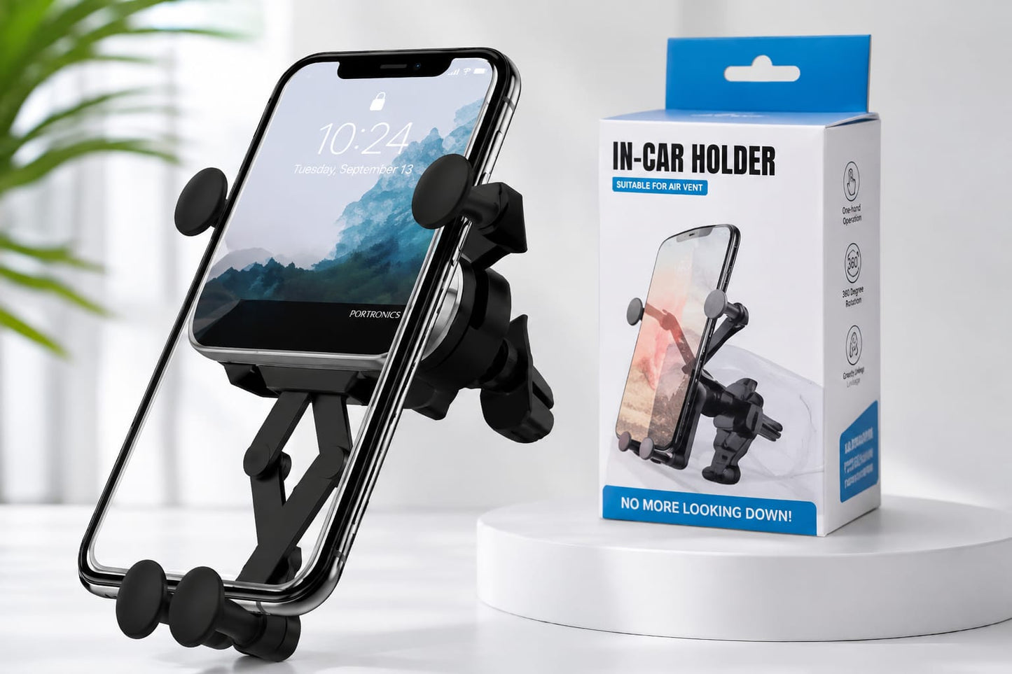 Car Mobile Holder (Air Vent Mount)