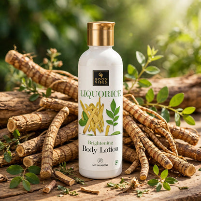 Good Vibes Liquorice Brightening Body Lotion