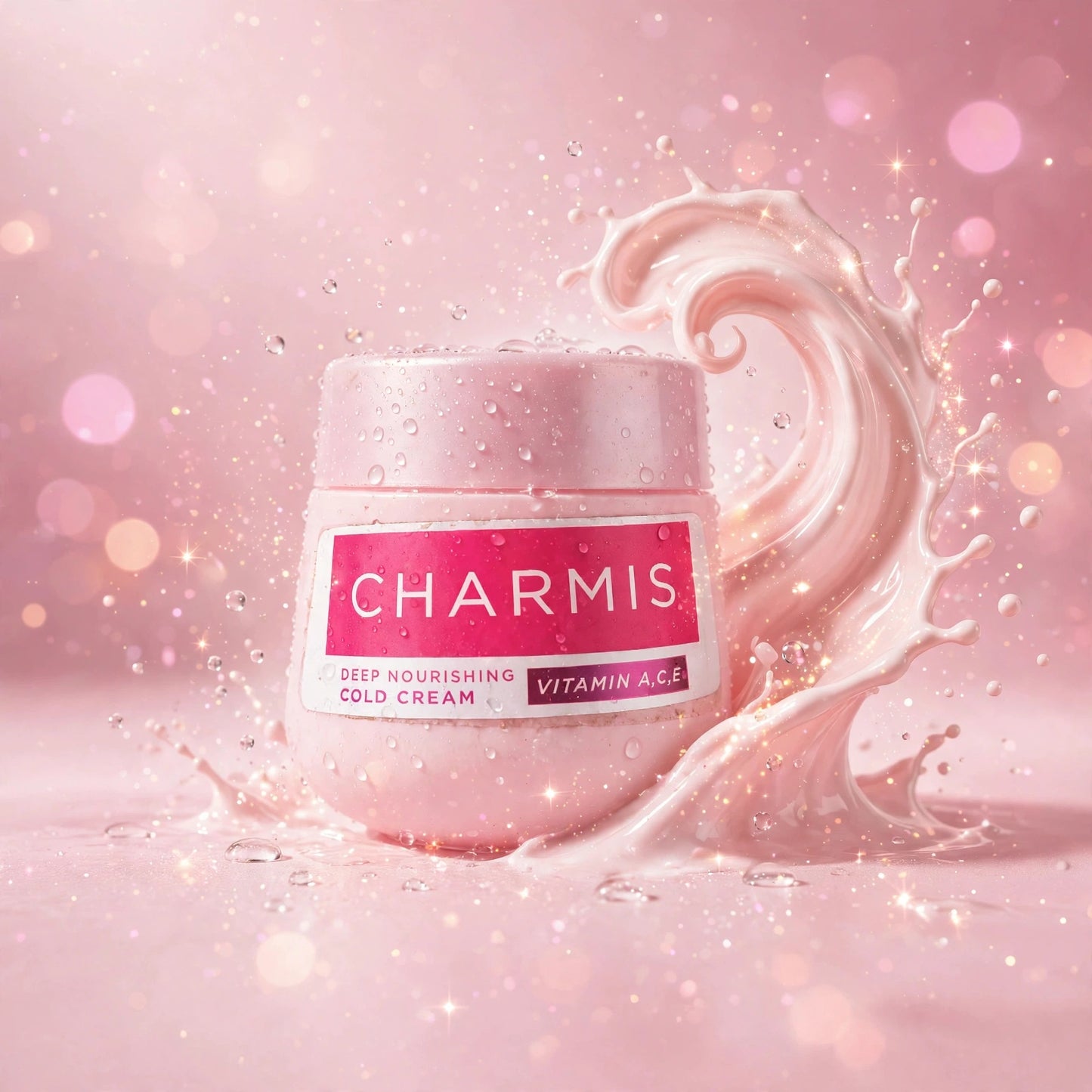 Charmis Deep Nourishing Cold Cream with Vitamin A, C & E | For Soft, Glowing & Hydrated Skin | All Skin Types