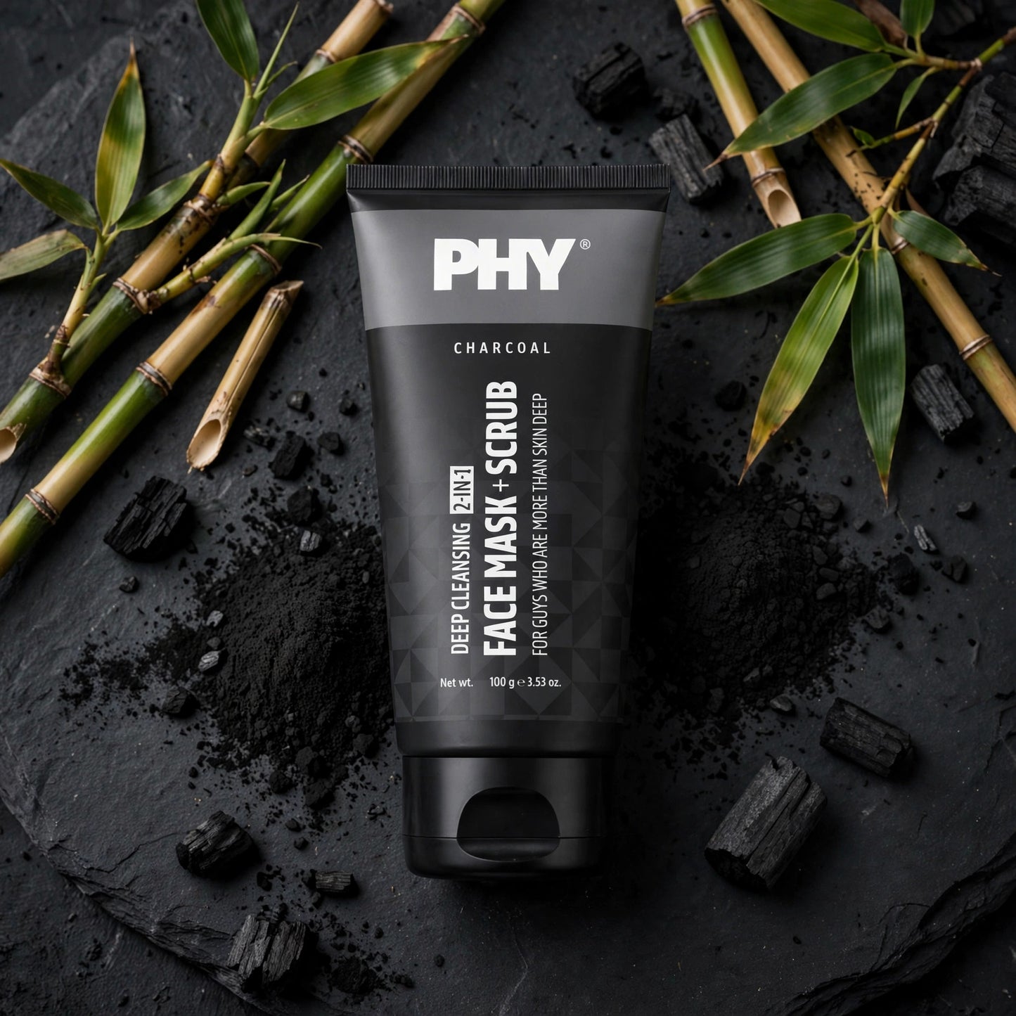 PHY Charcoal Face Mask + Scrub